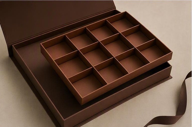 Lift-out portion tray for a date gift box